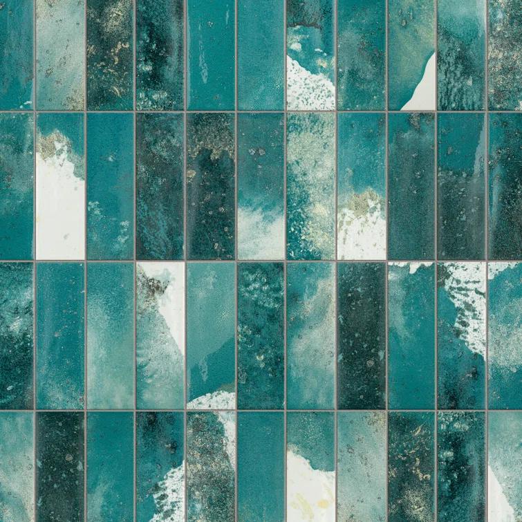 Merola Tile Kings Luxe Tradition 8" x 16" Ceramic Subway Wall Tile