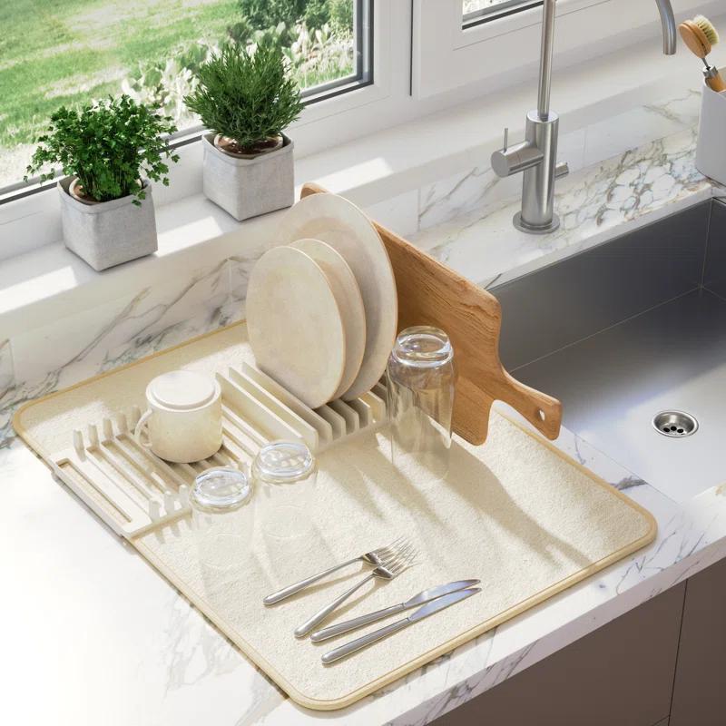 Umbra Adjustable Plastic Dish Rack