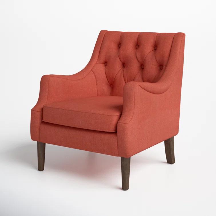 Anatonia 29.25" Wide Tufted Wingback Chair