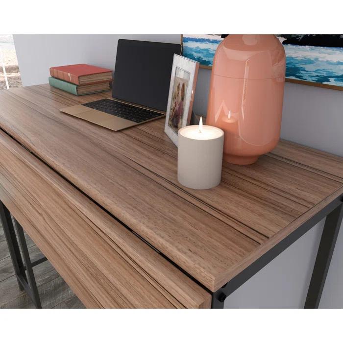 17 Stories Metal Base Dining Table