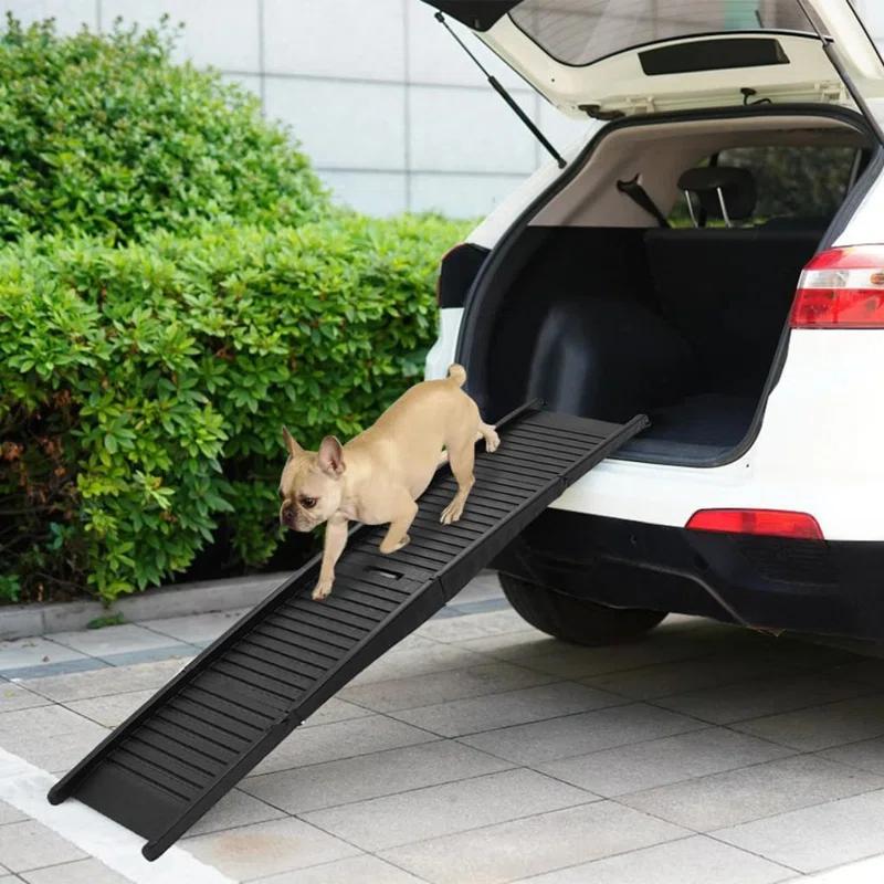 Tucker Murphy Pet™ Folding Dog Ramp Black 60.2" x 15.7" x 4.9" Plastic