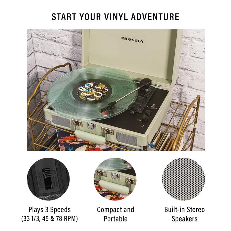 Crosley Cruiser Deluxe Turntable