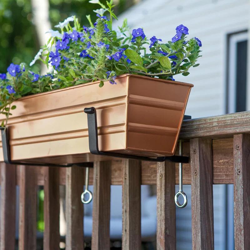 ACHLA Metal Window Box Planter