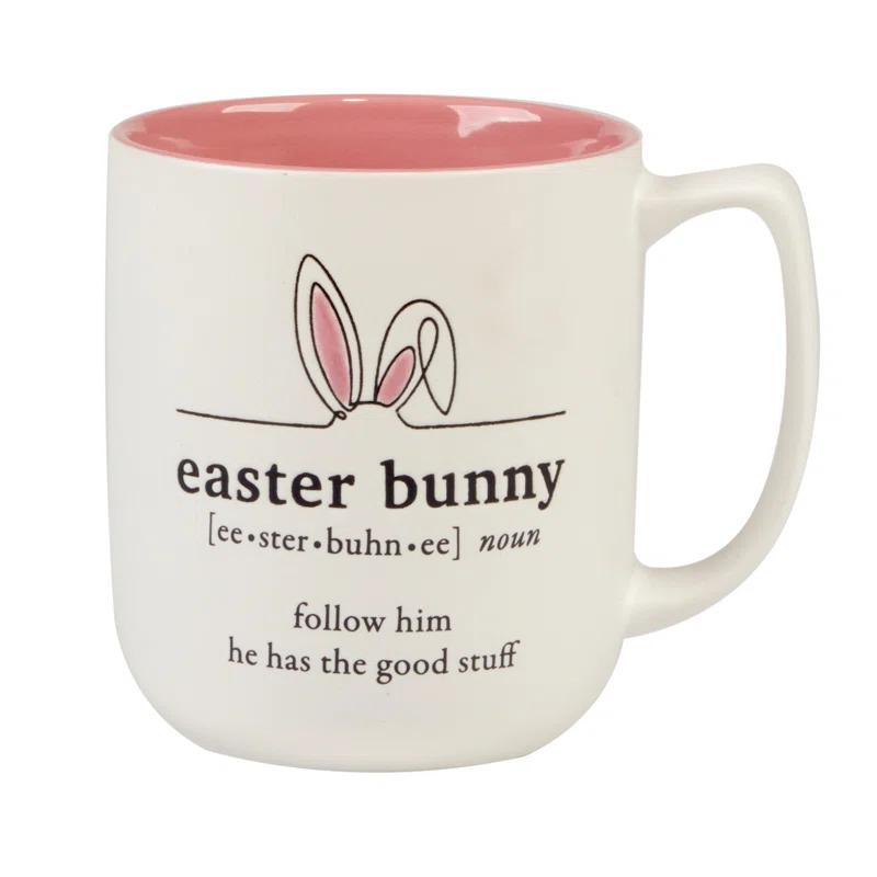 Certified International Easter Words Set of 4 Mugs (Set of 4)