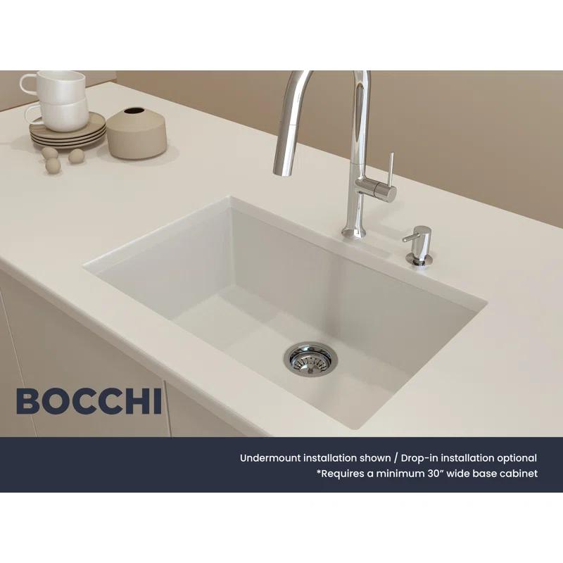 BOCCHI Campino Single Bowl Granite Kitchen Sink 1634-507-0126