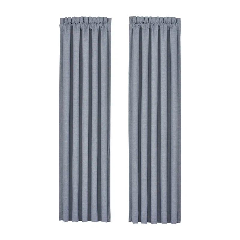 Five Queens Court Augusta Curtain Panel Pair