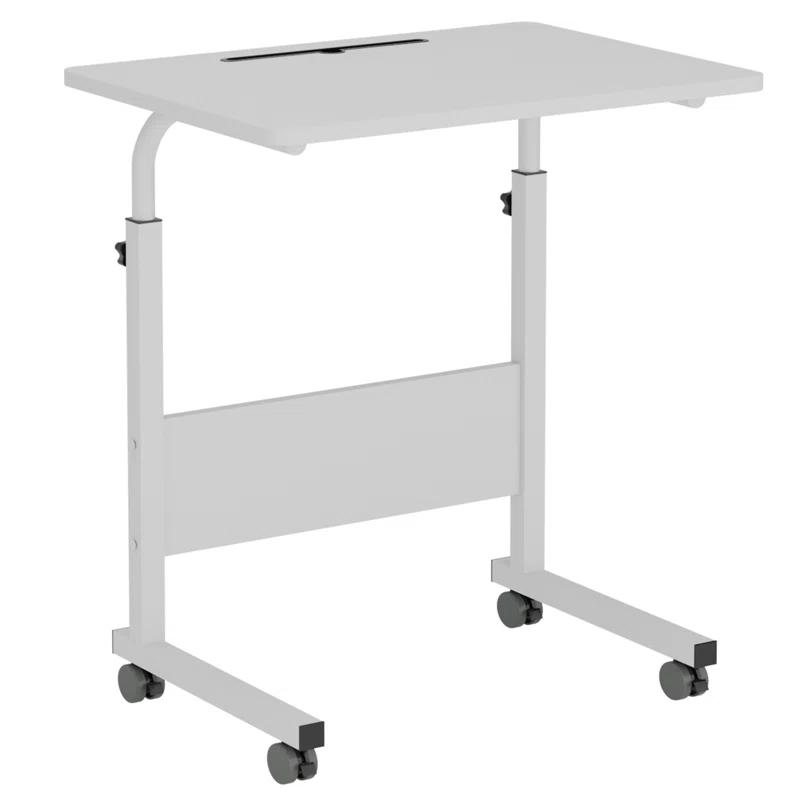 Soges 35.4'' H Laptop/Tablet Storage Cart with Wheels