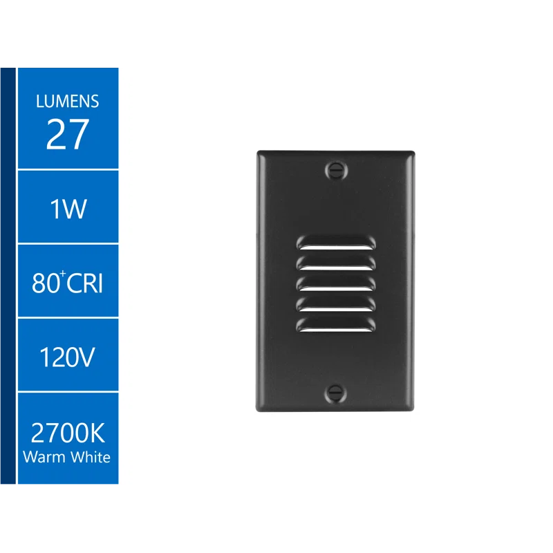 NICOR Lighting Integrated LED Step Light