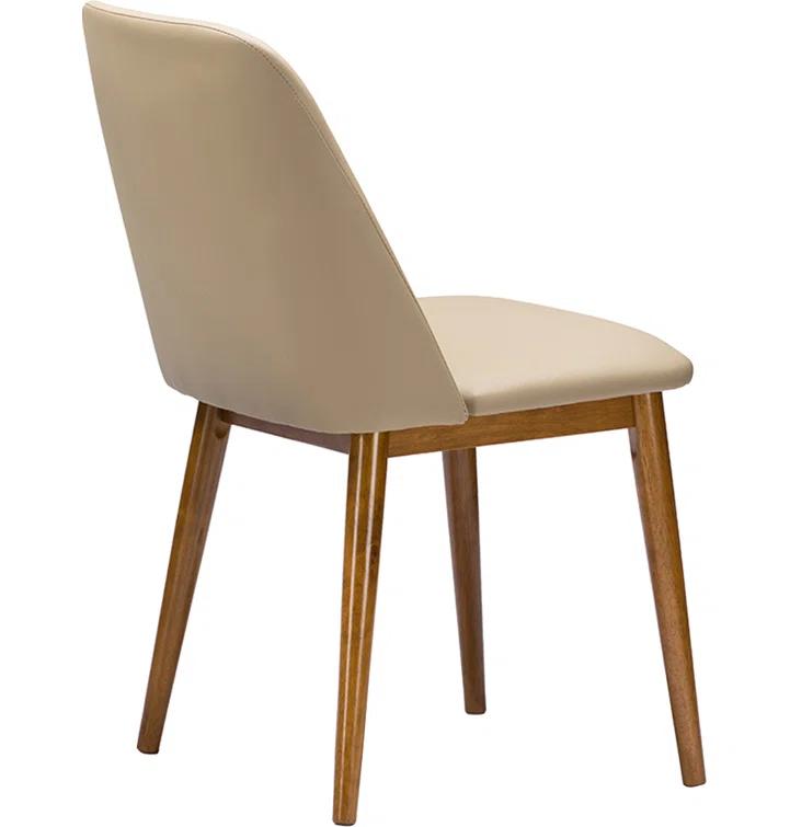 George Oliver Eli 18'' H Faux Leather Upholstered Side Chair (Set of 2)