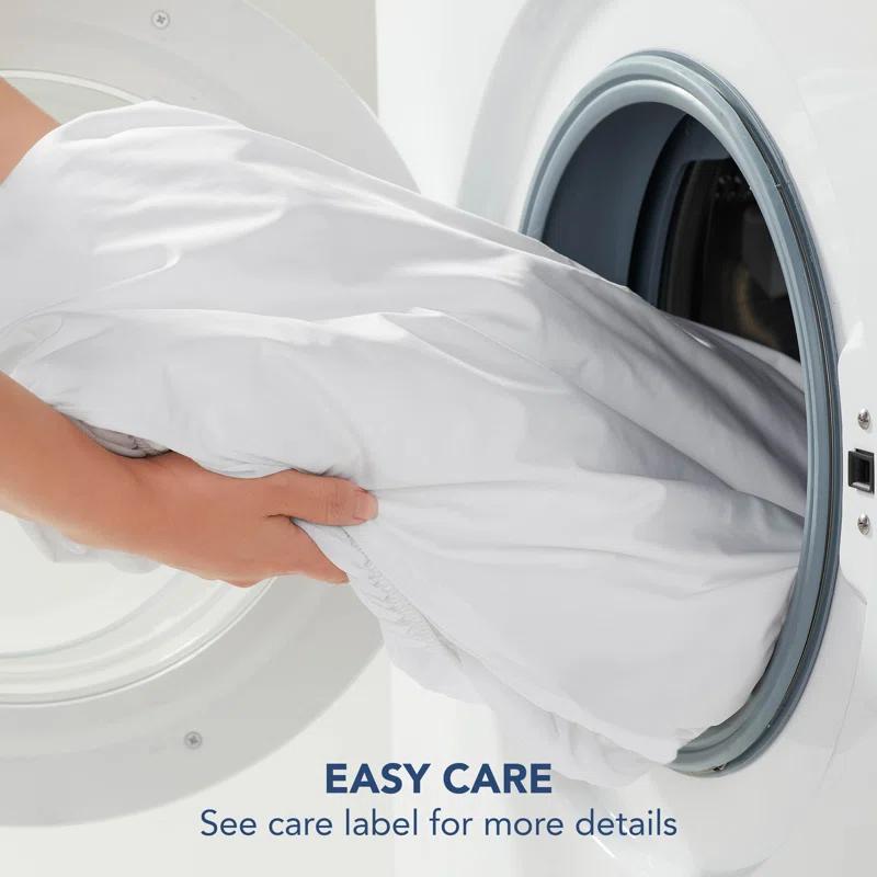 Serta Serta Memory Flex Mattress Topper With 2 In Down Alternative Pillow Top Gusset