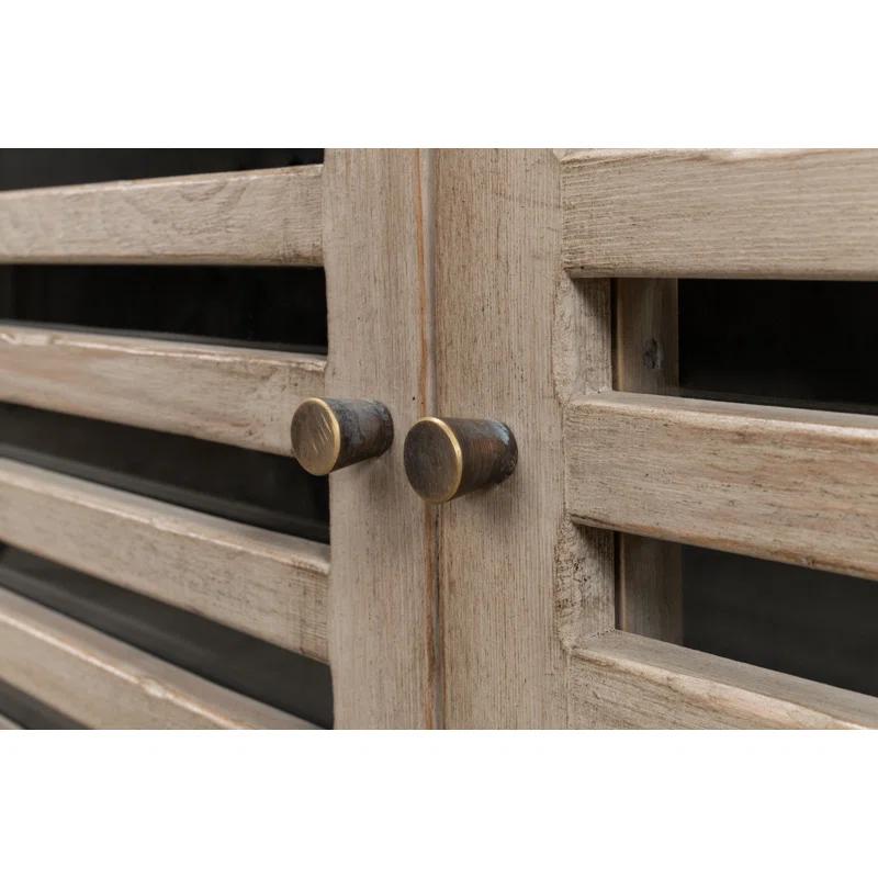 Sarreid Ltd St. Nevis 92'' Solid Wood Sideboard