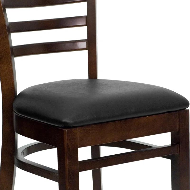 Red Barrel Studio® Ladder Back Wooden Restaurant Chair