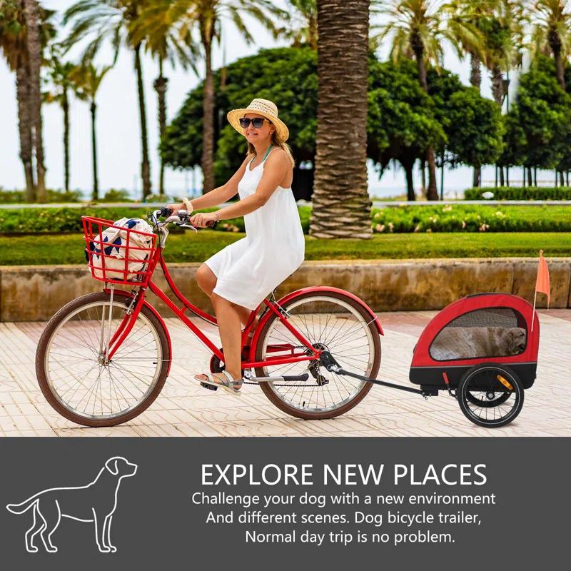 Sepnine Dog Bike Trailer