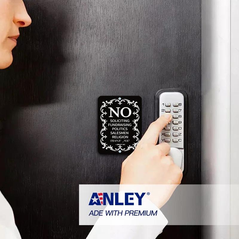 Inbox Zero No Soliciting for Home and Business, do Not Ring the Bell Sign