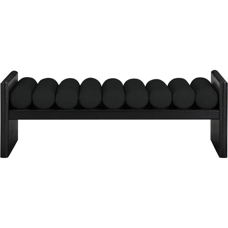 Reeves Boucle Wood Bench