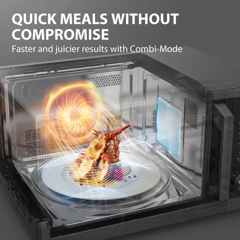 Toshiba 7-in-1 Countertop Microwave Air Fryer Inverter Technology Convection Microwave Smart Sensor