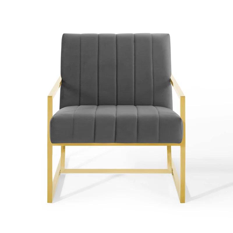 Modway Modway Inspire Channel Tufted Performance Velvet Armchair