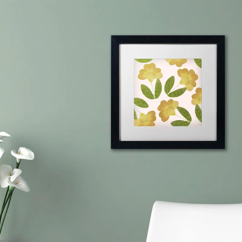 Trademark Fine Art Color Bakery " English Garden I " by Color Bakery