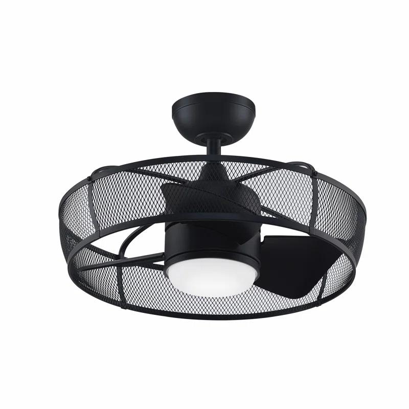 Henry Ceiling Fan With LED Light Kit (22")
