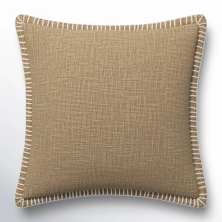 Fernande Cotton Lumbar Throw Pillow