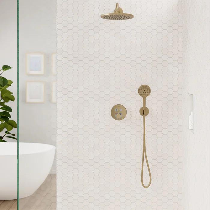 hansgrohe FixFit S Wall Outlet with Handshower Holder