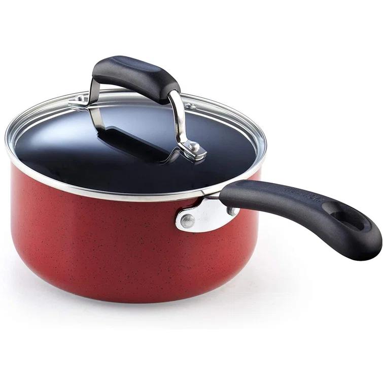 Cook N Home Cook N Home Non-Stick Aluminum Pots and Pans Kitchen Cookware Set 12 Piece