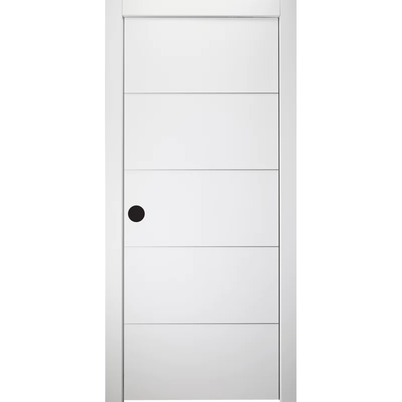 Belldinni Smart Pro 4H Paneled Manufactured Wood Prefinished Standard Door Slab