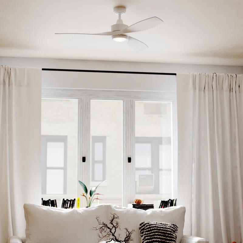 Wade Logan® Ballog 52'' Ceiling Fan with LED Lights