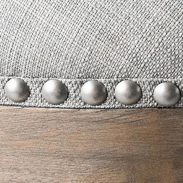 Maven Lane Maven Lane Adrien Backless Saddle Kitchen Stool with Fabric Upholstery