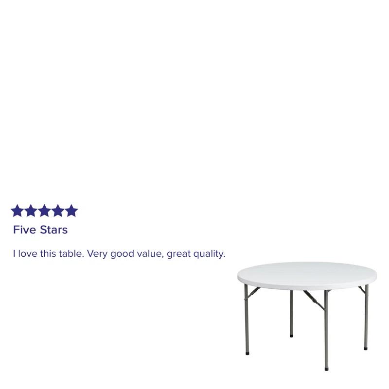 Noah Plastic Folding Event Table