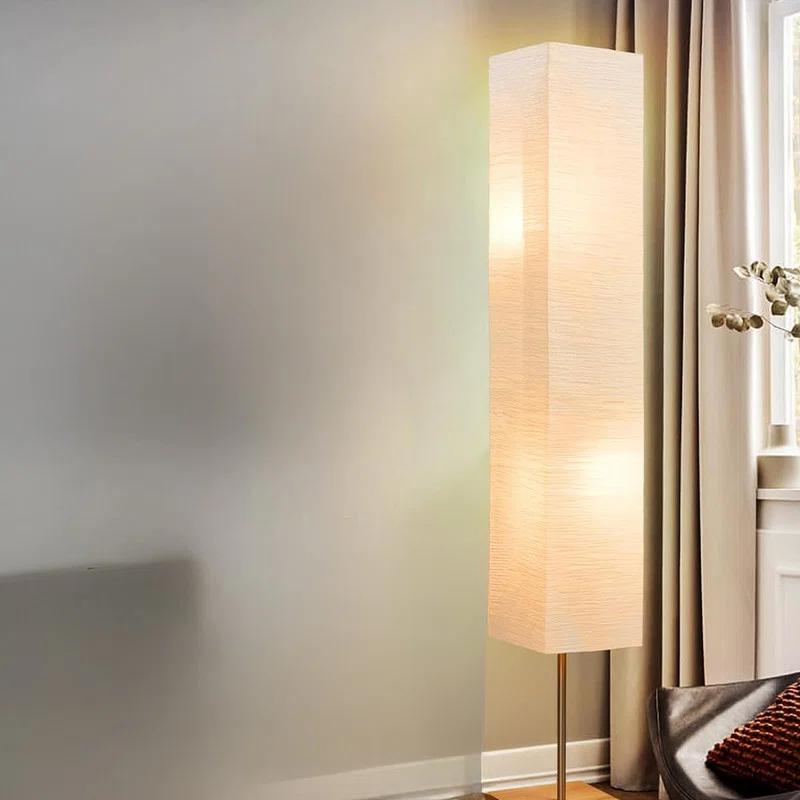 65"Floor Lamp for Living Room,3 Way Dimmable,Corner for Bedroom, Office& Living Room(Bulbs Included)