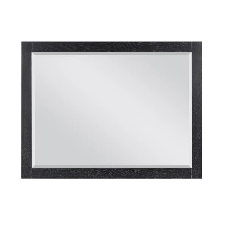 Altair Ivy Wood Flat Wall Mirror
