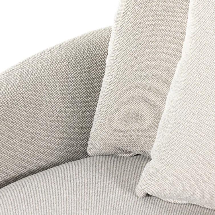 Kaila Swivel Chair - Taupe