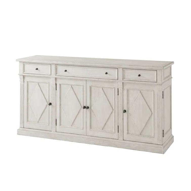 Theodore Alexander Tavel 71.75'' Solid Wood Sideboard