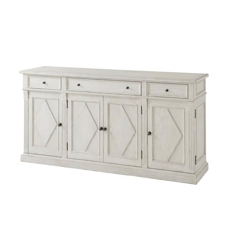 Theodore Alexander Tavel 71.75'' Solid Wood Sideboard