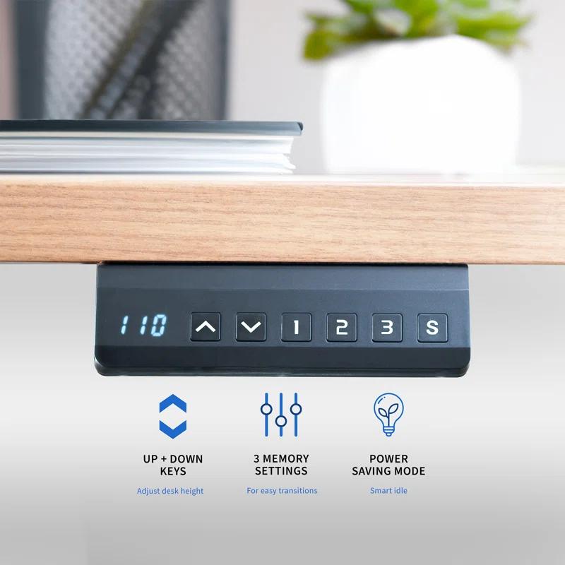 VIVO Electric Dual Motor Standing Desk Frame, E-200 Series