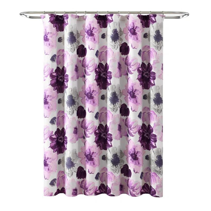Torre & Tagus Leah Floral Shower Curtain