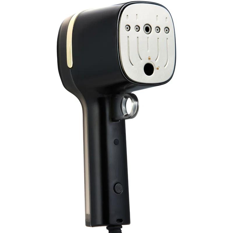 SALAV HS-15 Quicksteam Travel Steamer Black: 1000W Garment Steamer, 9 Min Steam, 110ml Tank, Anti-Drip, Comfort-Grip Handle