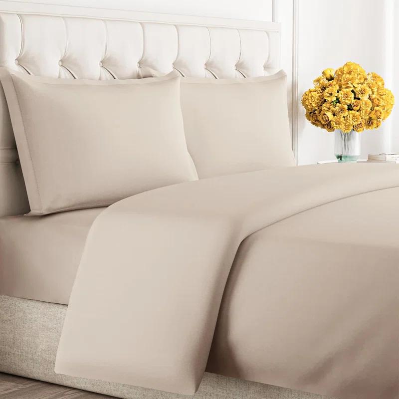 CGK Linens Premium Hotel Quality Soft & Cooling Duvet Cover Set