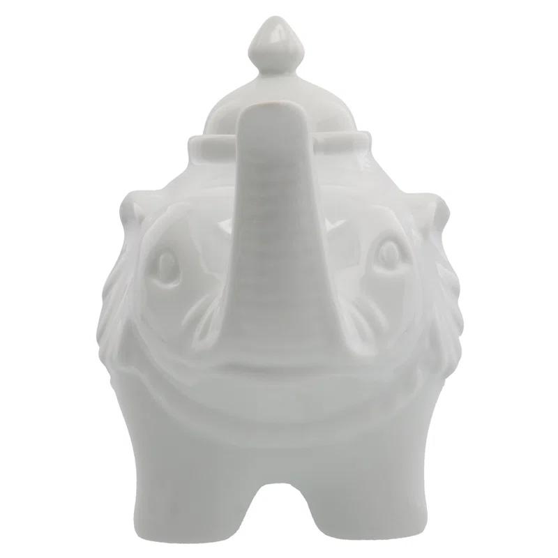 BIA Cordon Bleu BIA Cordon Bleu 28oz Porcelain Elephant Teapot,
