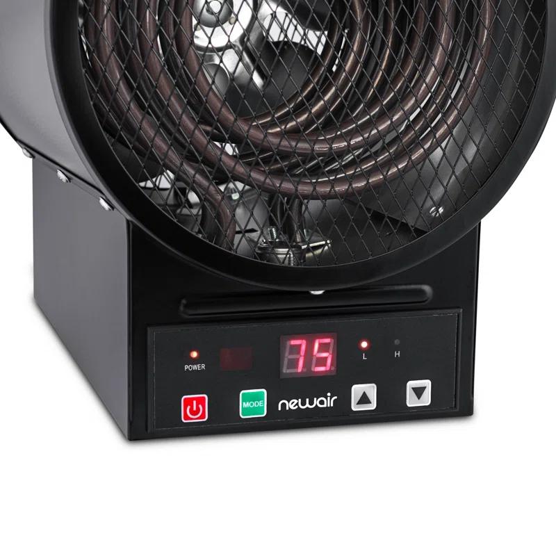 Newair Newair Freestanding or Ceiling/Wall Mounted 4800W Electric Garage Heater 240v, 500 sq. ft. with Remote Control