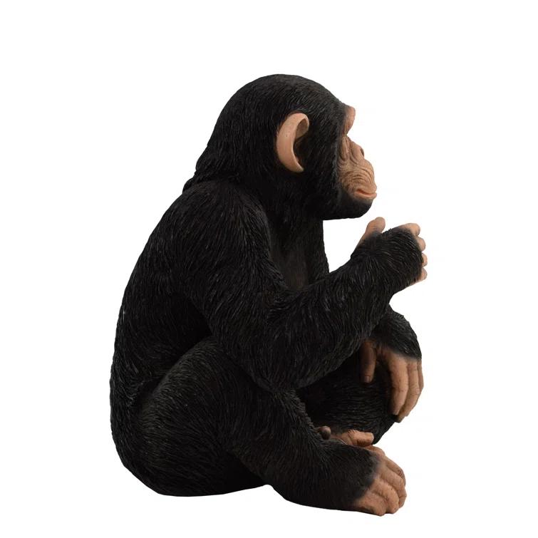 Hi-Line Gift Ltd. Monkey Sitting Statue