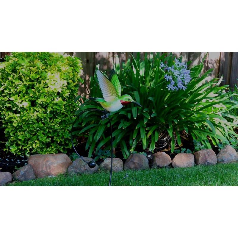 Regal Art & Gift Rocker Hummingbird Stake - Ruby Throated
