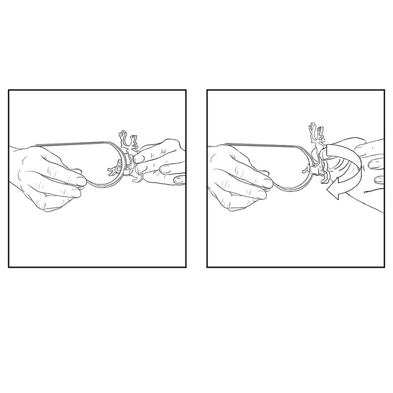Original MantleClips™ Stocking Holder