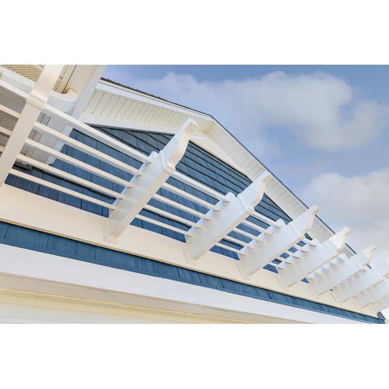 Modern Pergola Kits Vinyl Pergola with Canopy