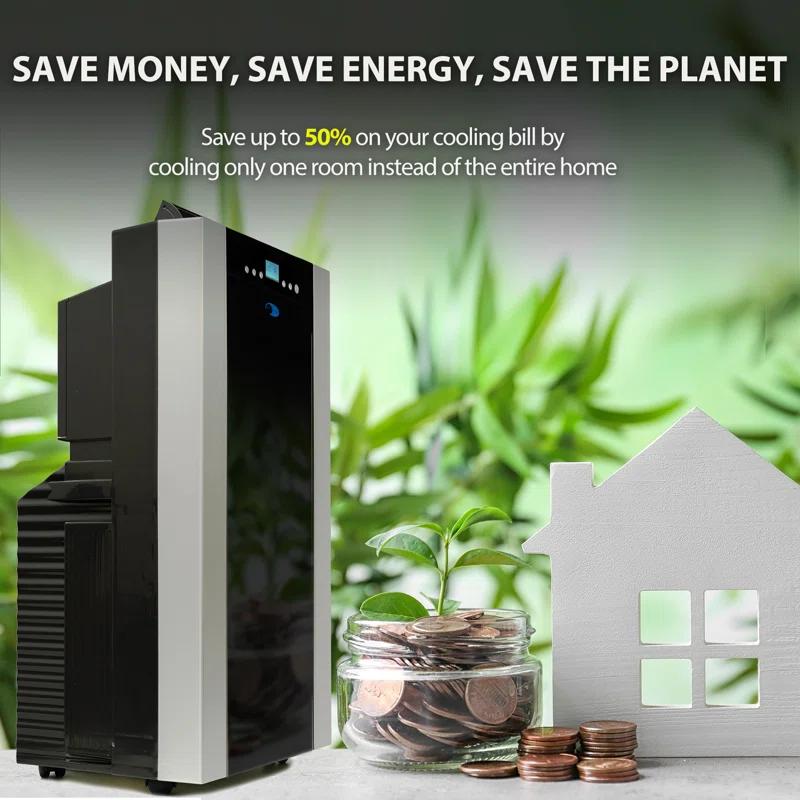 Whynter Whynter 14000 BTU Dual Hose Portable Air Conditioner for 500 sq. ft.