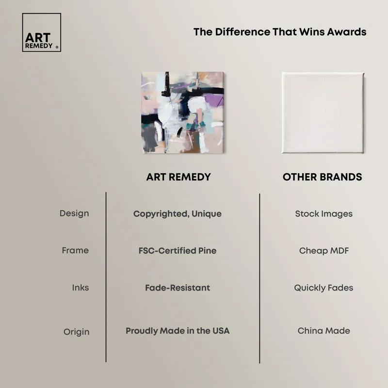 Art Remedy Development Pastel Color Abstract Wall Art by Art Remedy