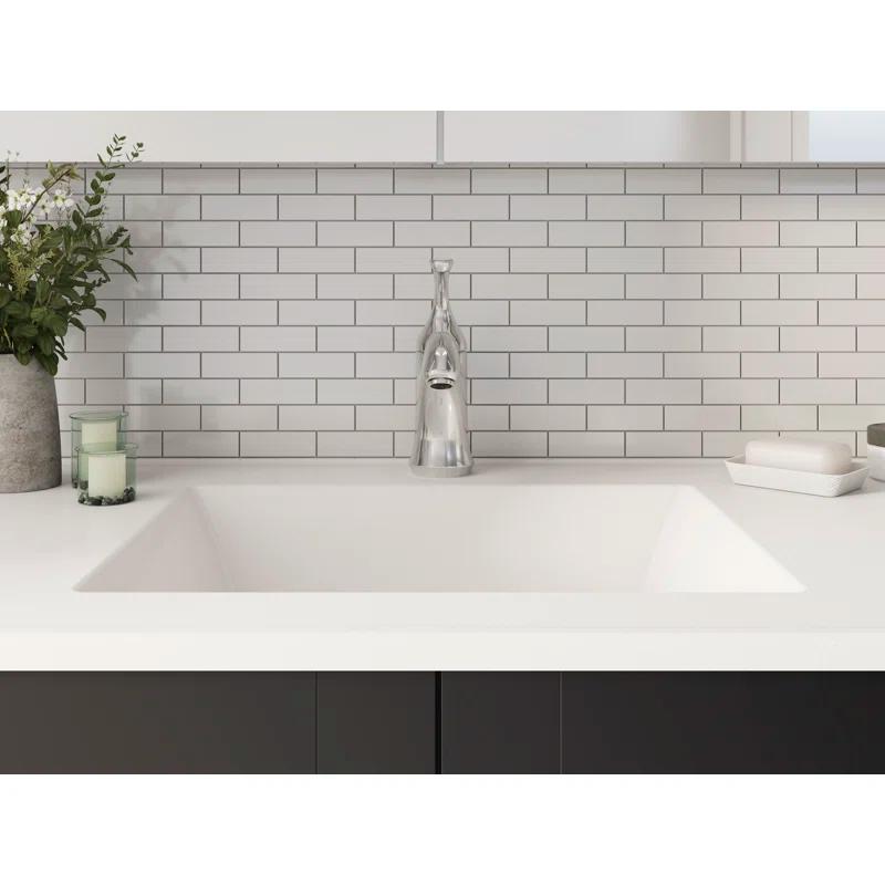 Kohler Forté Single-Handle Bathroom Sink Faucet with Drain Assembly and Escutcheon Plate, 1.2 GPM K-10215-4-BN