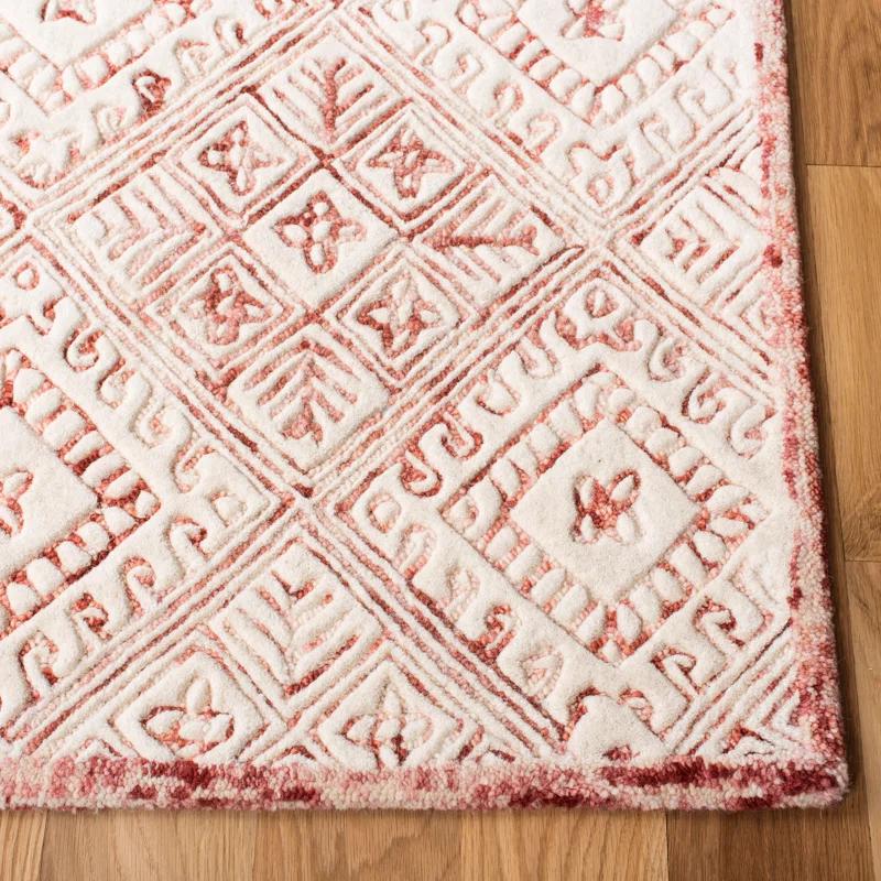 Union Rustic Fulvia Hand Tufted Wool Southwestern Rug