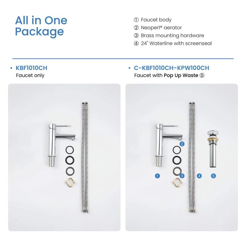 Circular X Single-Hole Single-handle Bathroom Faucet